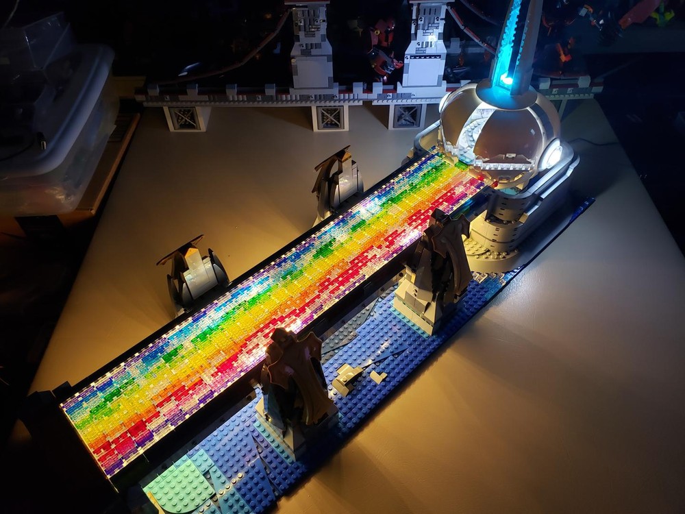 Lego Marvel Thor Bifrost bridge( Complete )Asgard