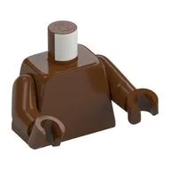 Torso, Reddish Brown Arms, Reddish Brown Hands [Plain]
