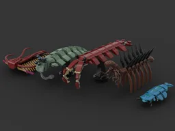 Cast of "Wonderful Life" Iconic Cambrian Fauna