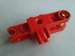 Duplo Toolo Arm 2 x 6 with Triangular Set Screw and Clip Ends and Clip on Top