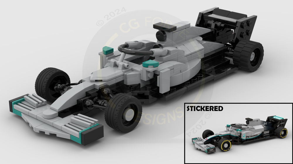 Lego F1 Mercedes W10