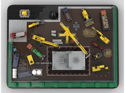 Construction Site and Vehicles (microscale)