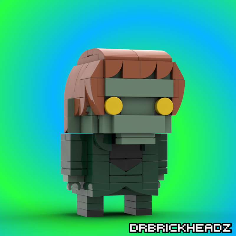 Lego Creeper (Scooby Doo) Custom Brickheadz
