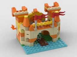 10404 Orange Sand Castle