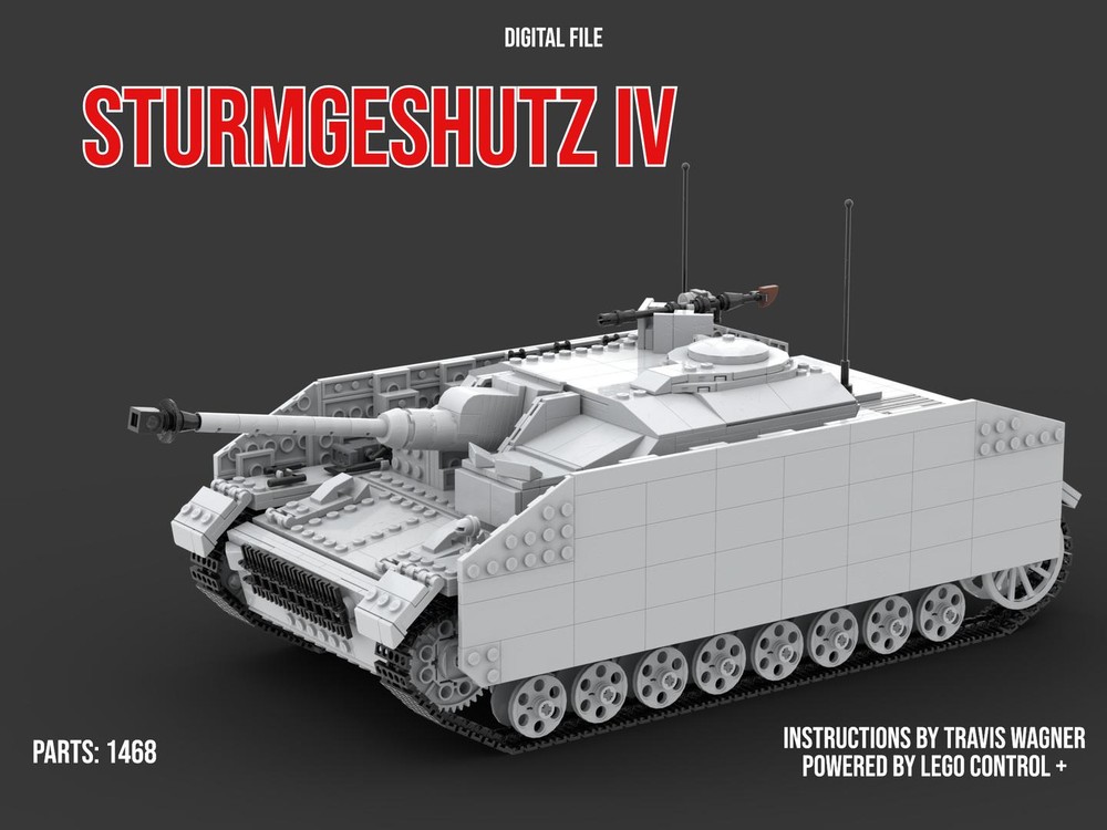 Lego StuG IV 1/16 scale RC
