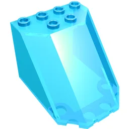 Windscreen 5 x 4 x 3 / Trans-Light Blue
