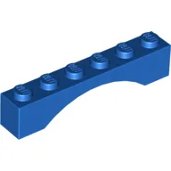 Brick Arch 1 x 6 / Blue
