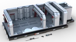 Imperial Base Corridor Diorama