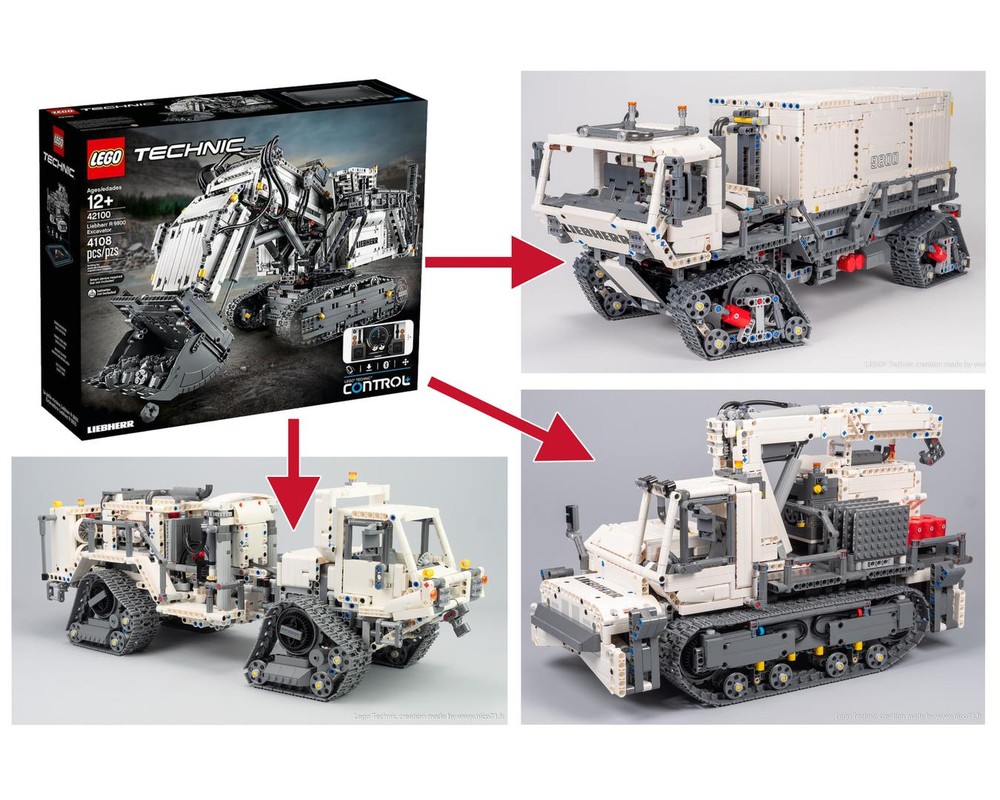 Lego 42100 Alternate Super Pack (3in1)