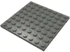 Plate 8 x 8 / Dark Bluish Gray