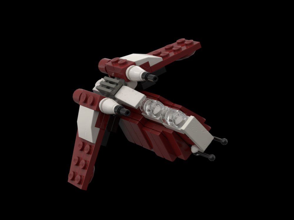 Lego Republic Coruscant Gunship