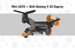 Mini 42113 - Bell Boeing V-22 Osprey