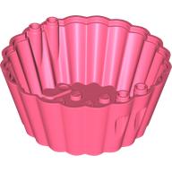 Lego Cup Cake Form 8 x 8 x 3 / Coral