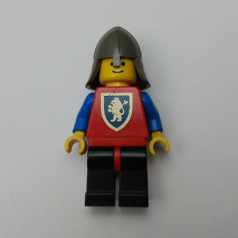 Lego Knight (Crusader Lion) - Black Legs