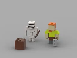 Lego Mine craft Alex pack