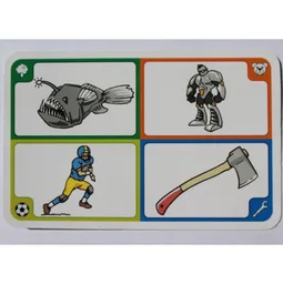 Game Card, Creationary, 97 Piranha / [No Color/Any Color]