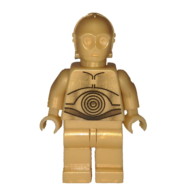 Lego C-3PO, Pearl Light Gold