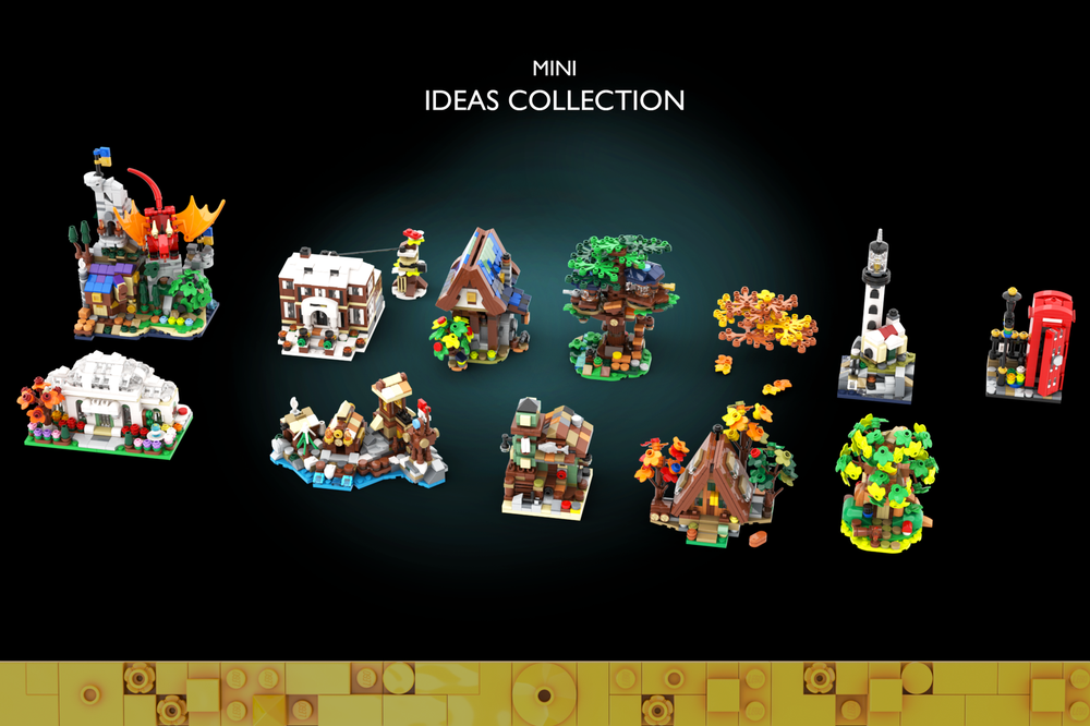Lego Mini Ideas Collection - Updated for 2024