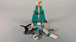 42117 Christmas Tree - LEGO Technic Race Plane Alternate build #47