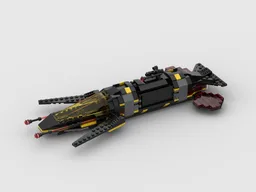 Blacktron Cruiser with City/Space connector