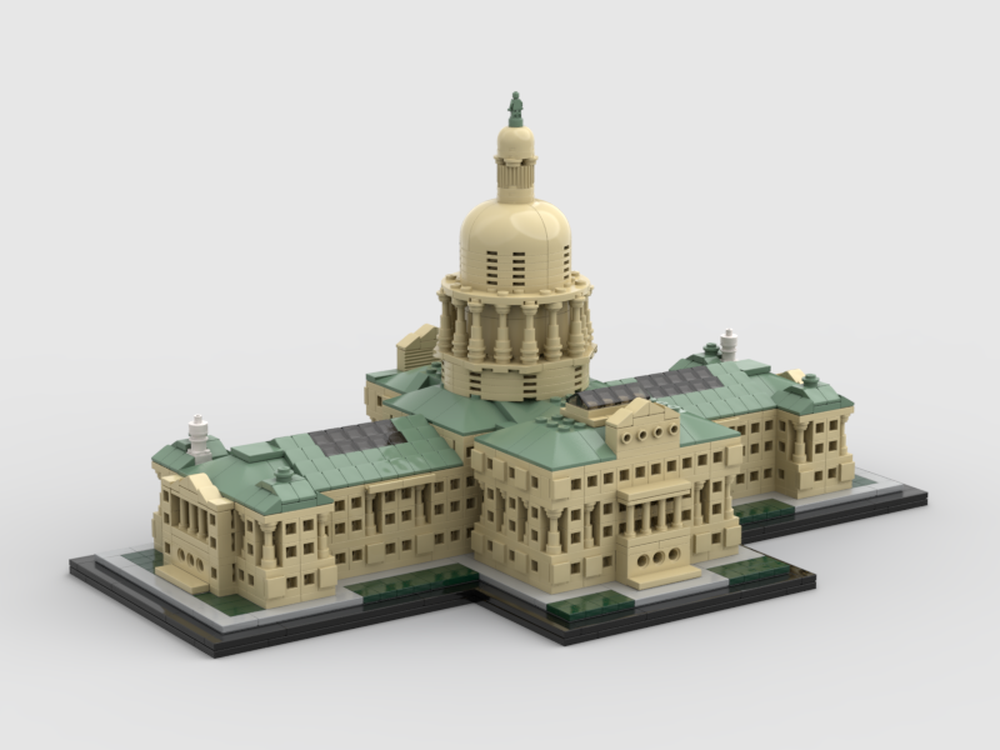 Lego Texas State Capitol Building