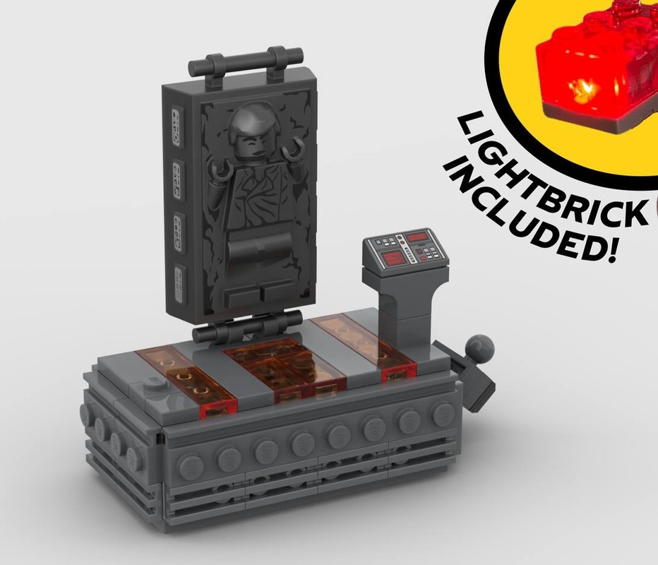 Lego Bounty Hunter's Prize - Light-up Minifigure stand