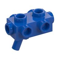 Lego Weapon Gun / Blaster 1 x 2 x 2/3 with Studs on Sides and Handle / Blue