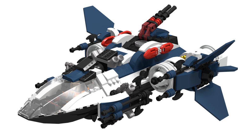 Lego Minifig Scale Rebel Courier