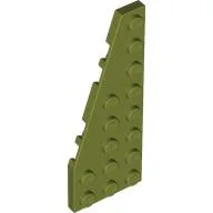 Wedge Plate 8 x 3, 22° Left / Olive Green