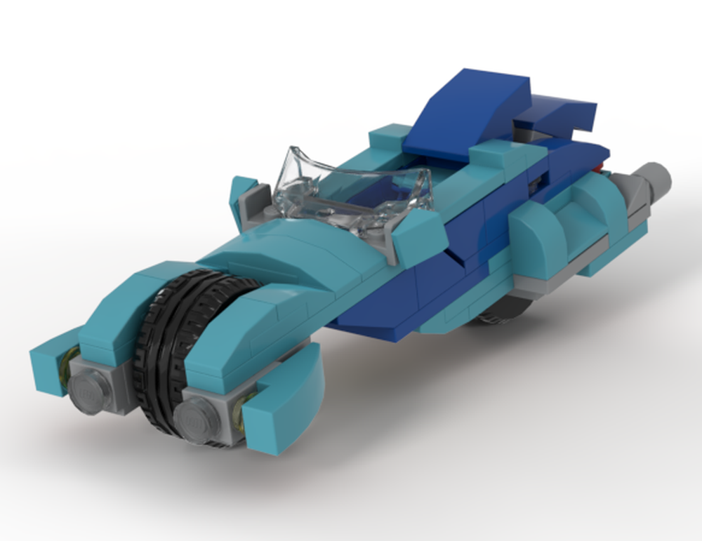 Lego "The Hedgehog", Futuristic Motorcycle