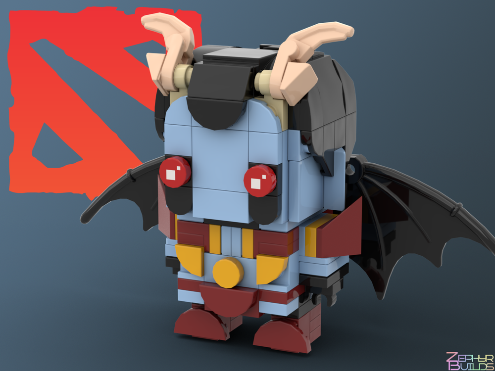 Lego DOTA 2 Queen of Pain Brickheadz