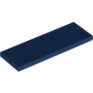 Lego Tile 2 x 6 / Dark Blue