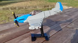 P-51D Mustang 1:35 scale model