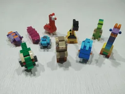 10698 Brown dinosaur