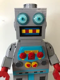 Up-Scaled Clockwork Robot
