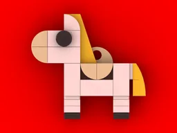 Horse Keychain