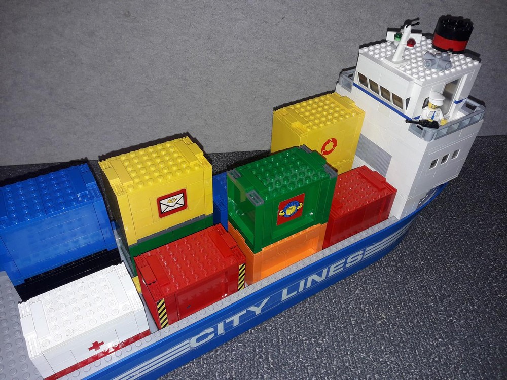 Lego Container Ship