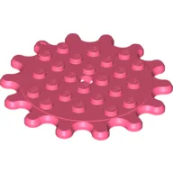 Plate Special 6 x 6 Splat Gear, 14 Teeth / Coral