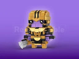 Thanos Brickheadz LEGO MOC - Avengers: Endgame