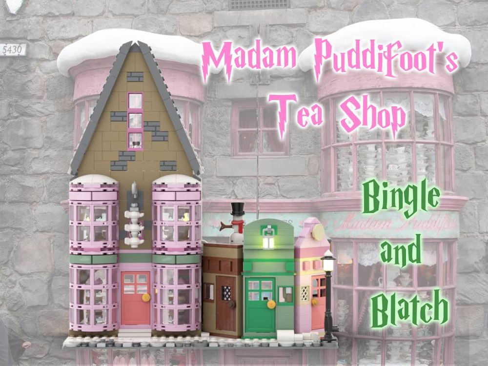 Lego Hogsmeade Village: Madam Puddifoot's Tea Shop & Bingle and Blatch