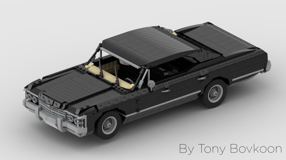 Lego Chevrolet impala from Supernatural