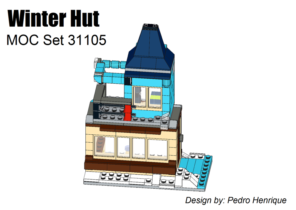 Lego Winter Hut