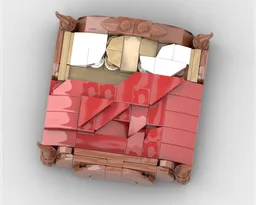 Double bed (bag end)