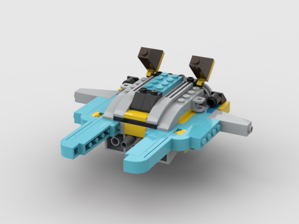 Lego Blue Starfighter
