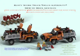 Truck - Plumber's Rusty Deluxe Superduty (Patina)