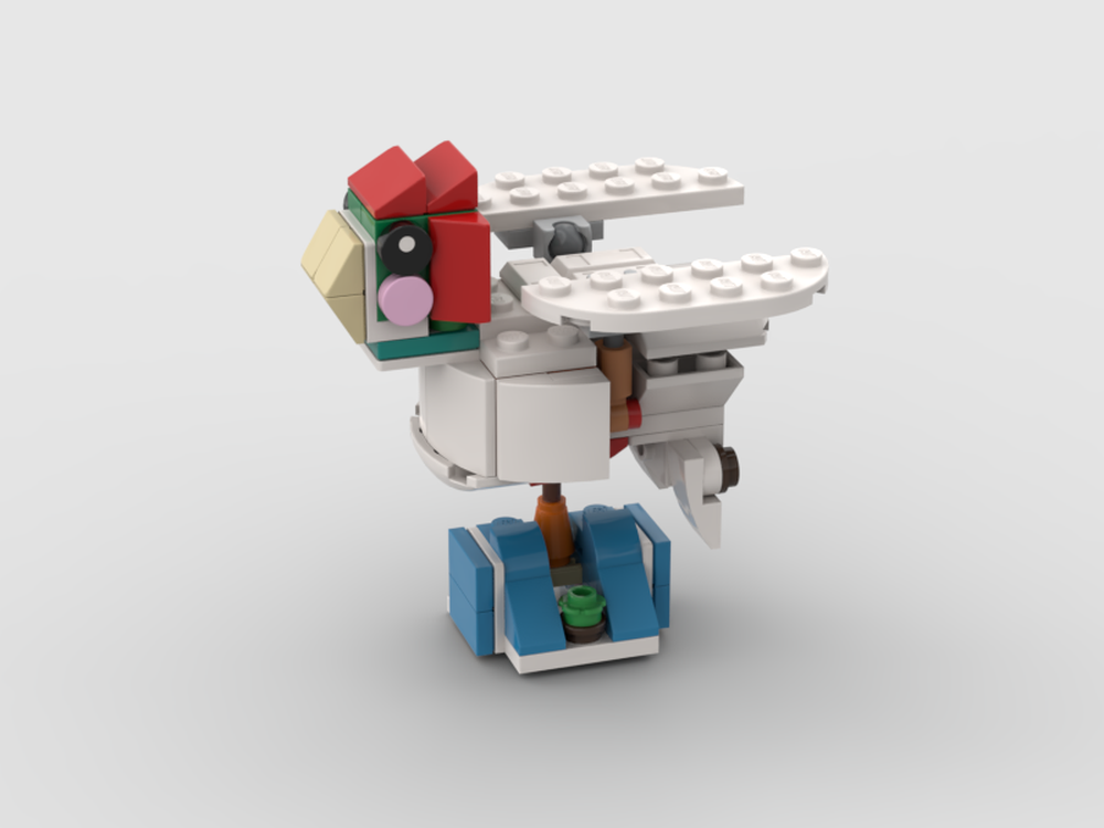 Lego 30645: Snowman B-Model (Baby Bird Flying with Display Stand)