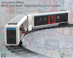 Remote Controlled Metro / Subway (City Scale, with Circuit Cubes)