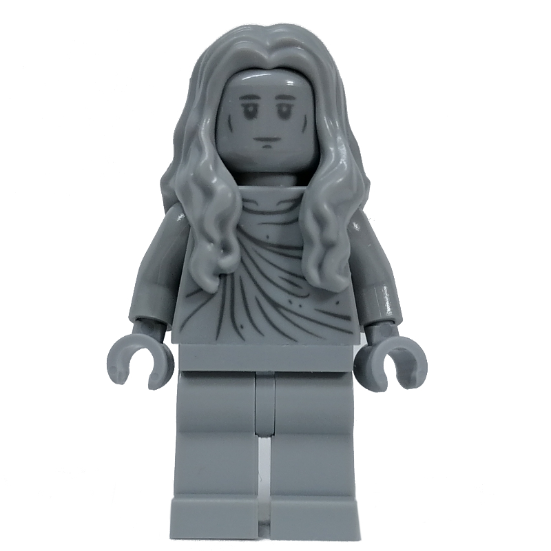 Lego Statue - Legs, Wavy Hair
