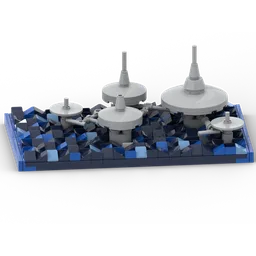 Micro Dioramas for 5 Planets