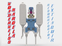 Wonderweiss Margela Extinguir - Bleach | Brickheadz
